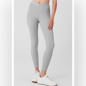 NWT Alo Yoga high waist 7/8 ribbed blissful